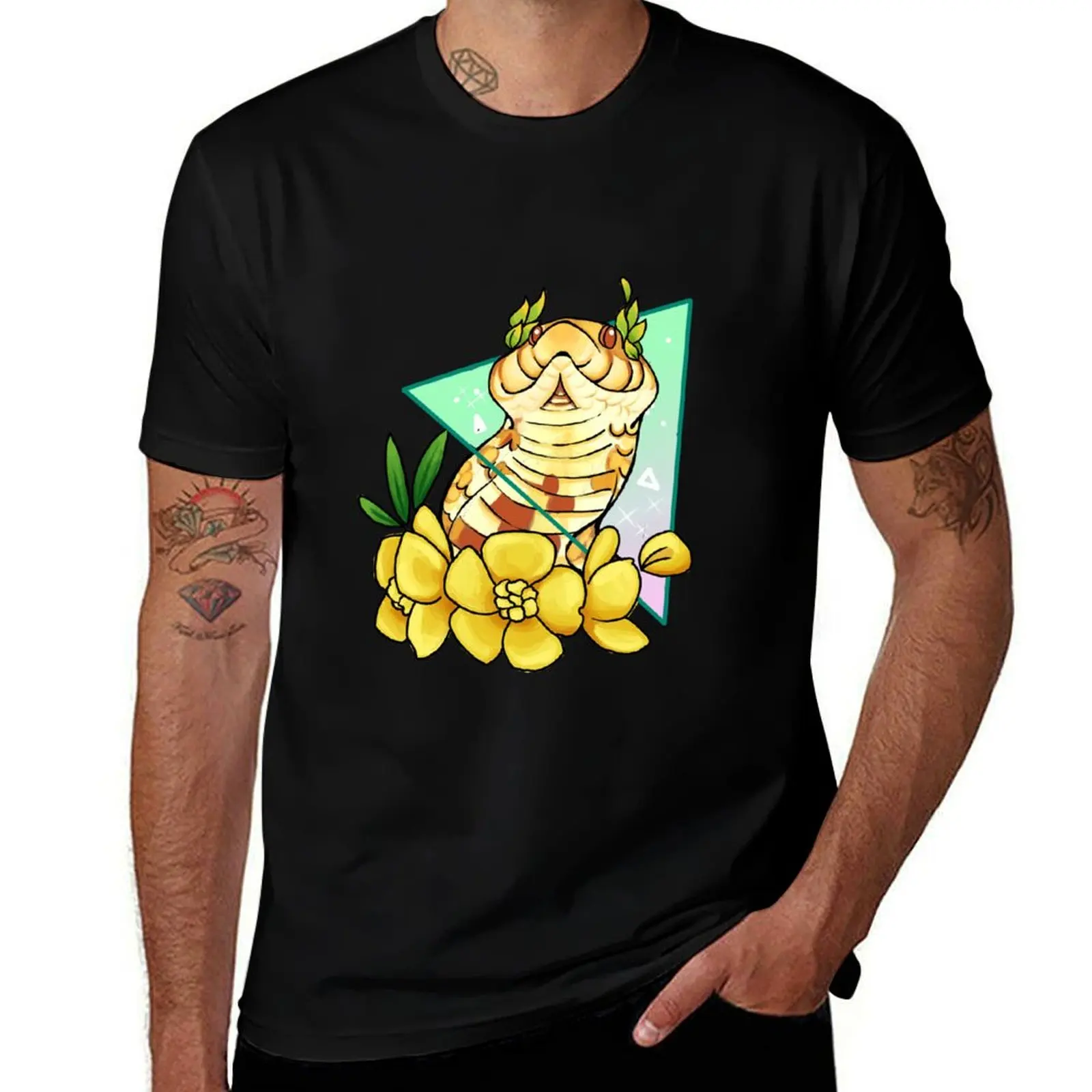 Magical Hognose (Albino) T-Shirt Big and Tall Basic Tee Shirt T-Shirt