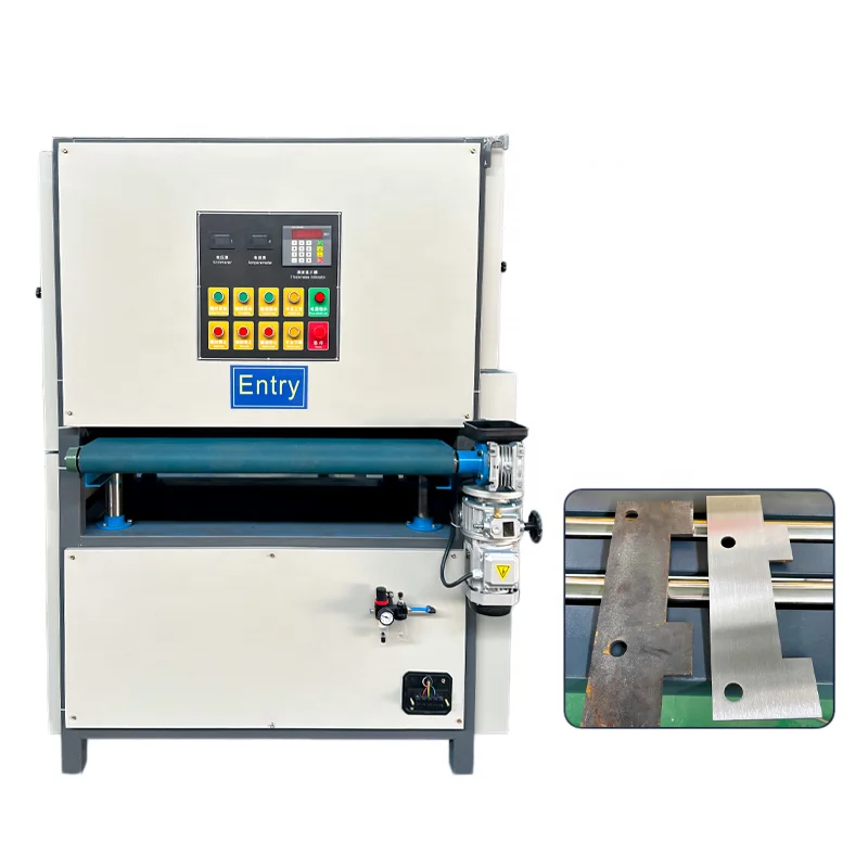 Automatic 400mm 600mm 800mm Industrial Metal Polishing Belt Sanding Machine for Metal Deburring Machine Grinding Machine