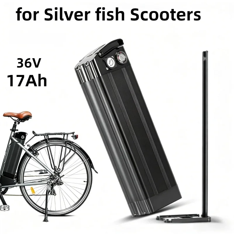 

36V 17Ah/21Ah Li-ion Battery Pack – Built-in BMS with Charger Long-Lasting Power for Silverfish Scooters High Capacity Durable