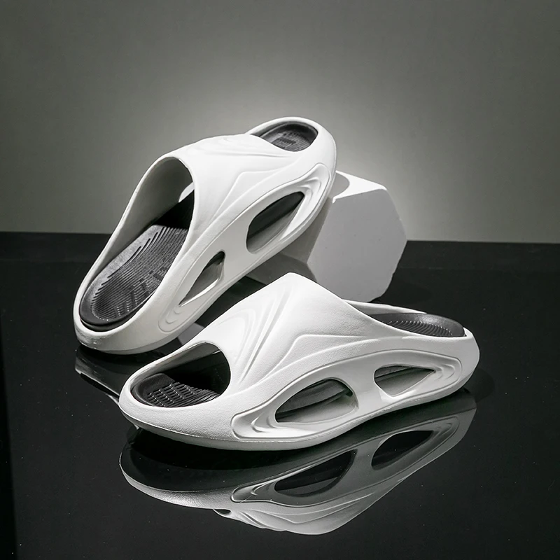 

2025 Antislip Comfy House Sandals EVA Platform Flip Flops Male Sandals with Arch Support Fashion Casual Slippers for Men
