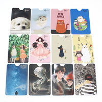 10 PCs/set Cartoon Anti Rfid Bank Card Cover Holder Anti-theft NFC Blocking Reader Lock Protect Card Case ID Credit Card Bag