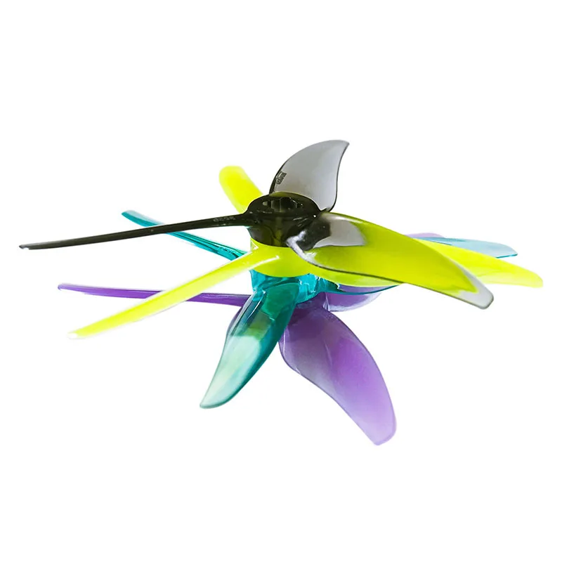 Gemfan-Hurricane PC Propeller, 3-Blade CW CCW, RC, FPV, Controle Remoto, Racing Drones Peças, DIY, 3520, 3.5x3, 3.5 ", 4 Par