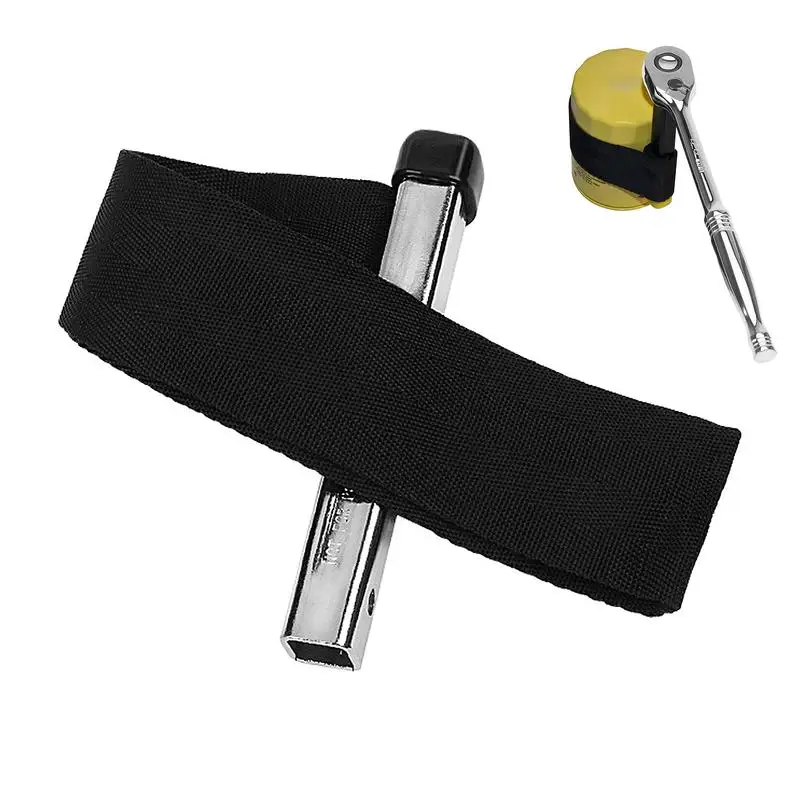 Oil Filter Strap Wrench Tool Heavy Duty Nylon Canvas Belt Tool For Oil Filter Removal Automotive Tools For Air Conditioning