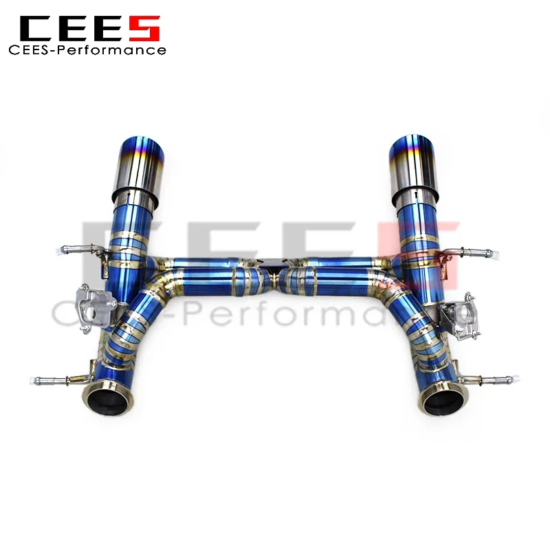

CEES Exhaust Catback for Maserati MC20 3.0T 2020-2024 X Pipe Exhaust Pipes Muffler with OEM Valve Exhaust System