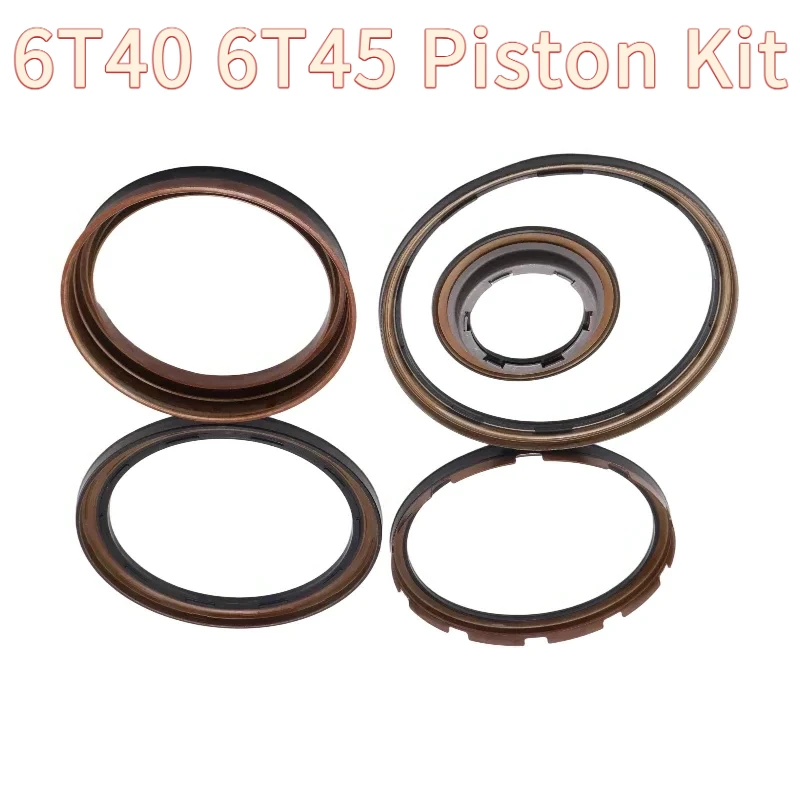 6T40E 6T50E Transmission Piston Kit Aftermarket Replacement Gearbox Piston Components For Bui-ck/Regal &Chevy