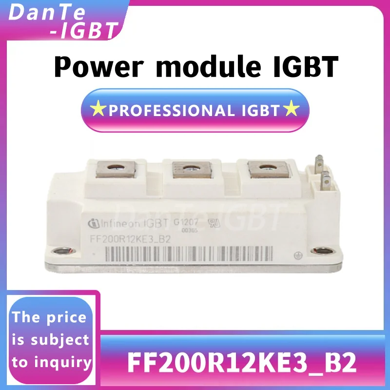 

Новый модуль высокомощного выпрямителя FF200R12KE3_B2 IGBT FF200R12KE3, оригинальный точечный выпрямитель