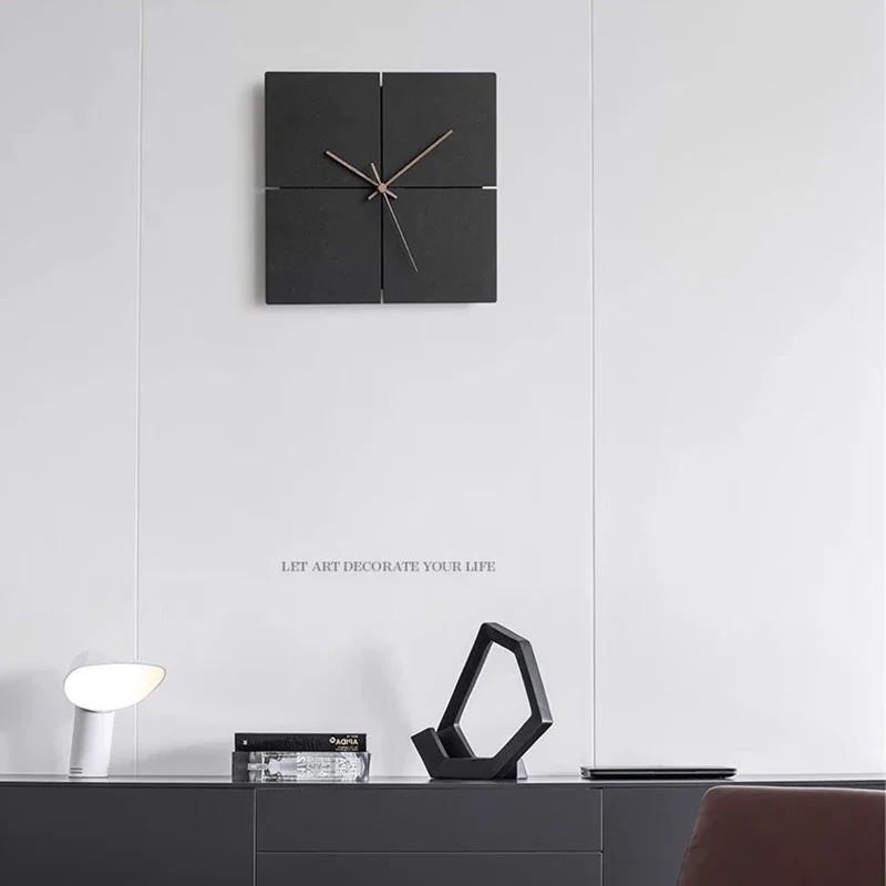 Nordic Wall Clocks Living Room Wall Clocks Silent Minimalist Decoration Clock Creativity Office Decorating Items Clock Large