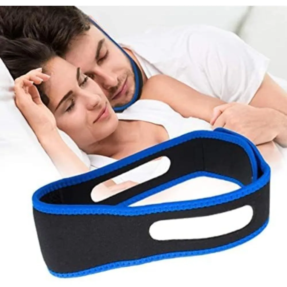 

Model Anti Snoring Chin Strap, Stop Snoring Chin Straps for CPAP Users, Jaw Strap for Sleeping,Chin Straps to Keep Mouth Closed