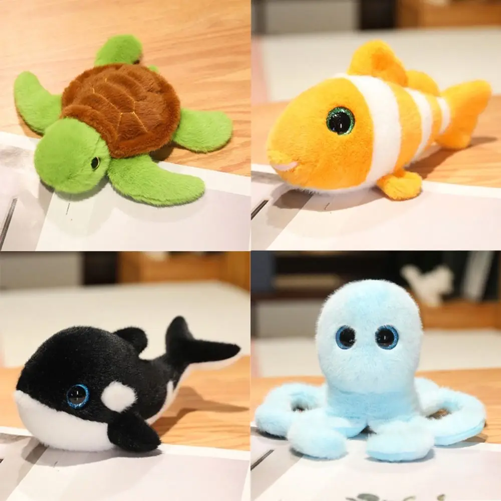 

Marine Animal Sea Animals Plush Toy Whale Crab Simulation Stuffered Sea Turtle Cartoon Super Soft Octopus Fish Doll