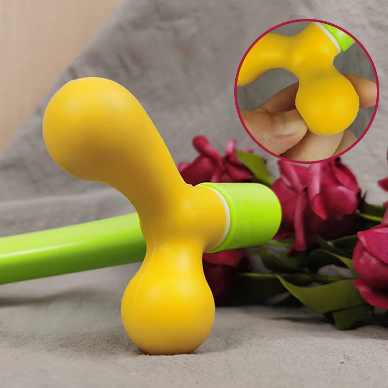 Adjustable Shoulder and Back Acupoints,Deep Tissue Kneading Acupoint Hammer - Portable Self-Care Massage Stick