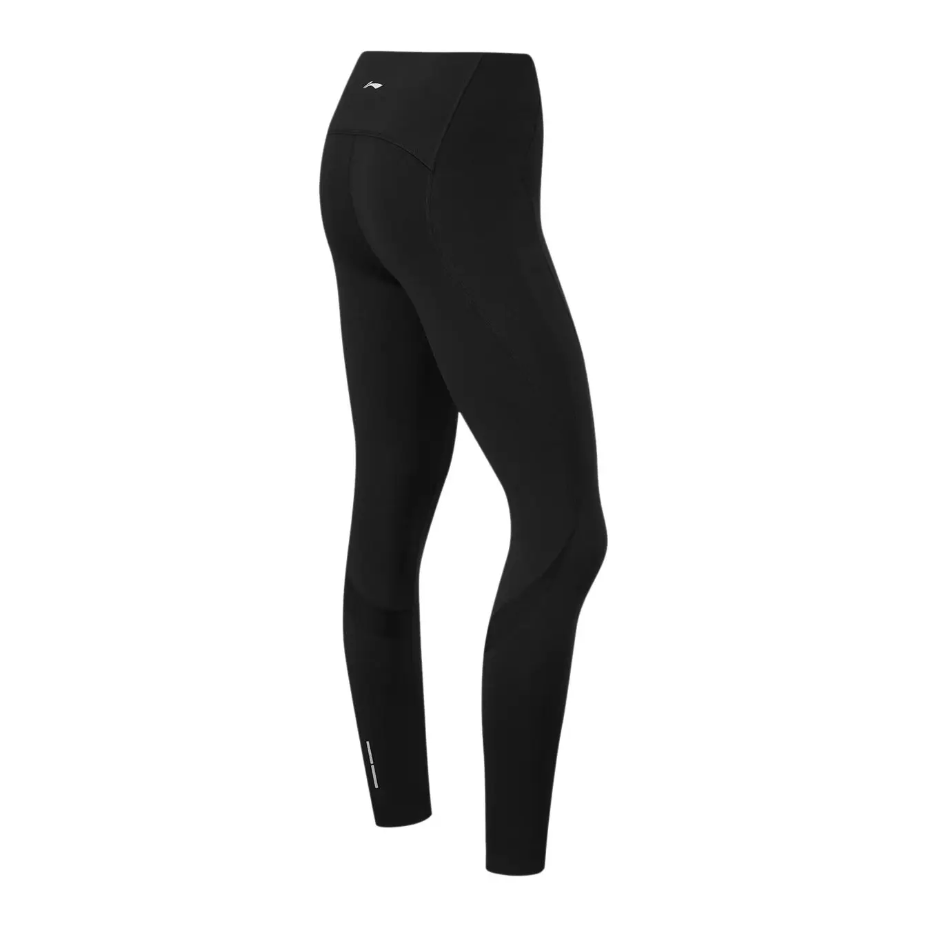 Li-Ning Women Fitness Series Pants Tight Fit Shape Retention 62%Nylon38%Spandex LiNing Smooth Leisure Sports Trousers AULU052