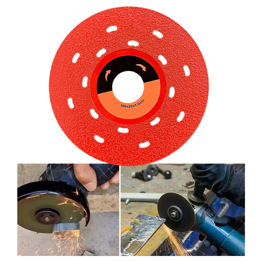 Construction Tasks Cutting Discs 4 Inch Cutting Wheel Compatible With Angle Grinders High-density Emery Material