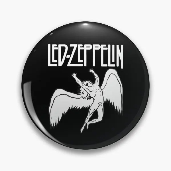 Led The Devil Zeppelin Over  Soft Button Pin Decor Clothes Women Cute Brooch Jewelry Lover Badge Fashion Funny Creative Cartoon