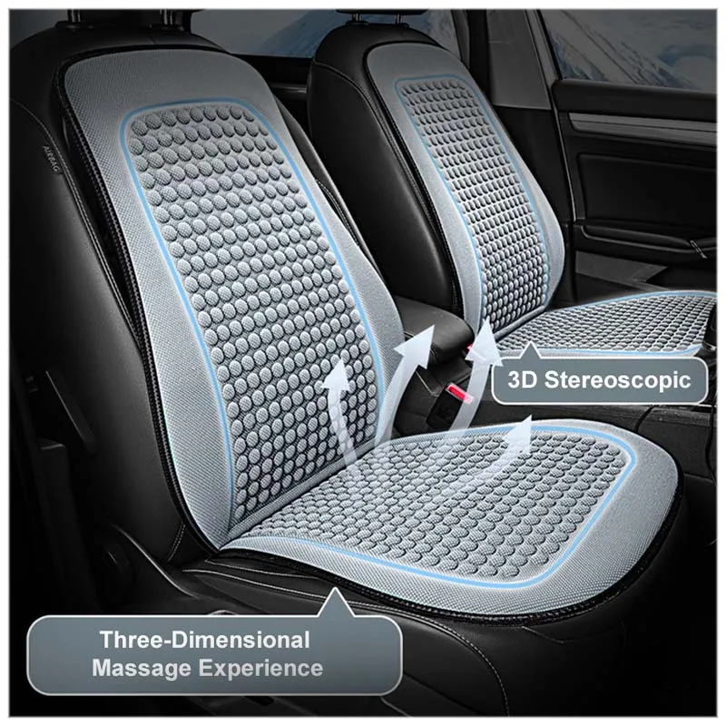 Summer Cooling Seat Cushion Mat Breathable Car Seat Covers Bump Massage Automobiles Seat Cover Universal Seat Protector Pad