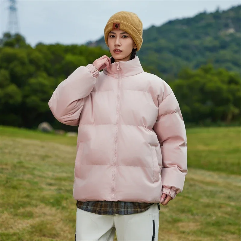 Winter Brand Short Puffer Jacket Men Solid Color Parkas Casual Warm Mens Cotton Padded Jackets Korean Fashion Parkas Male Coats