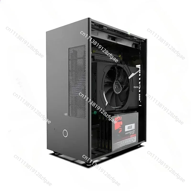mini F1-1U 2.0 ITX Dual-Slot Discrete Graphics Case – Compatible with Colorful iGame RTX 4060 Ti