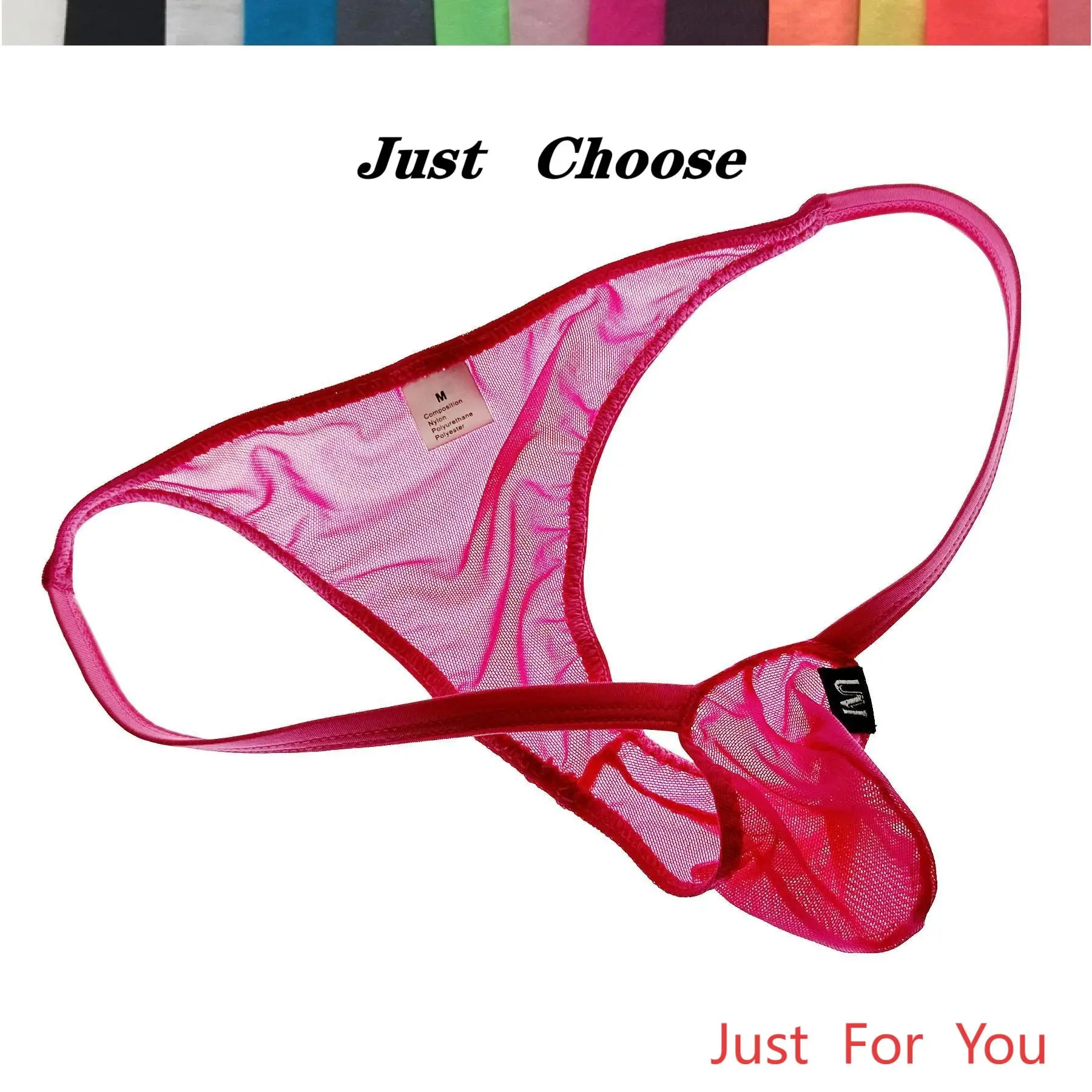 Celana Dalam Jaring Pinggang Rendah Ultratipis Pria Pakaian Dalam Longgar Pinggul 3D Transparan Celana Pendek Sejuk Seksi Pas Nyaman untuk Pria