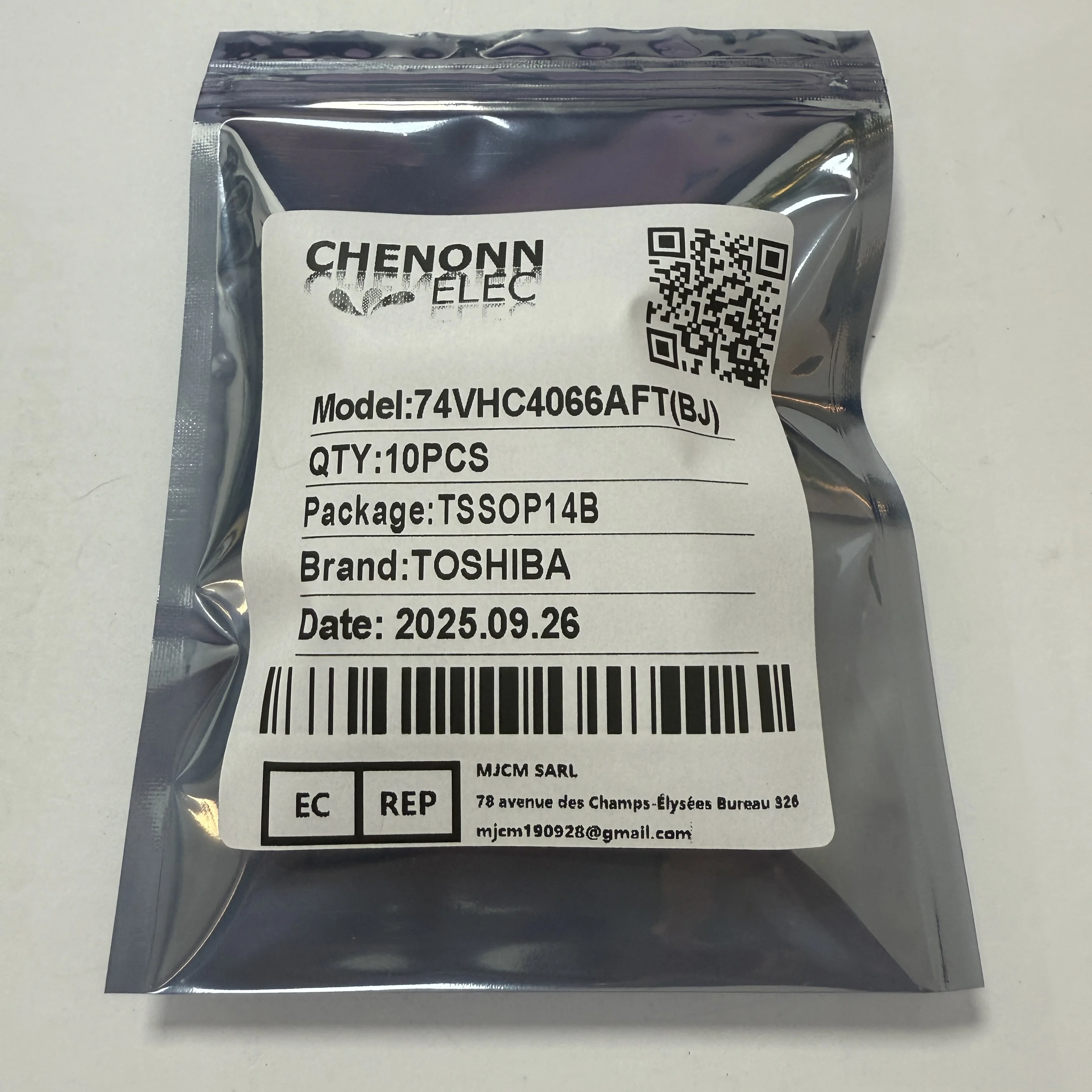 10 قطعة/الوحدة 74VHC4066AFT(BJ) (واجهة المرحلية)