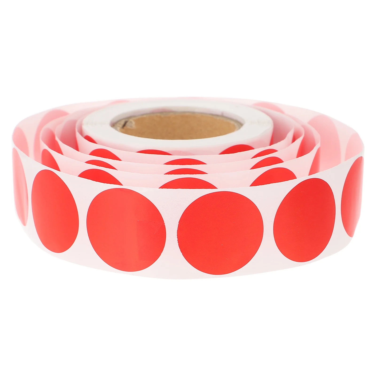 1 لفة من ملصقات النقاط المستديرة الملونة القابلة للإزالة لتغليف صندوق الهدايا والمغلفات واللوازم المكتبية #6