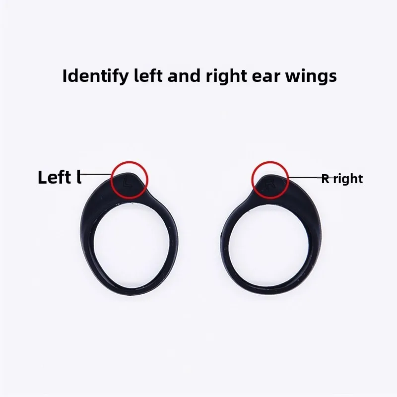 

No-Slip Ear Tips & Wings for Samsung Galaxy Buds+ SM-R170/SM-R175 - 3 Sizes Soft Silicone Headphone Accessory