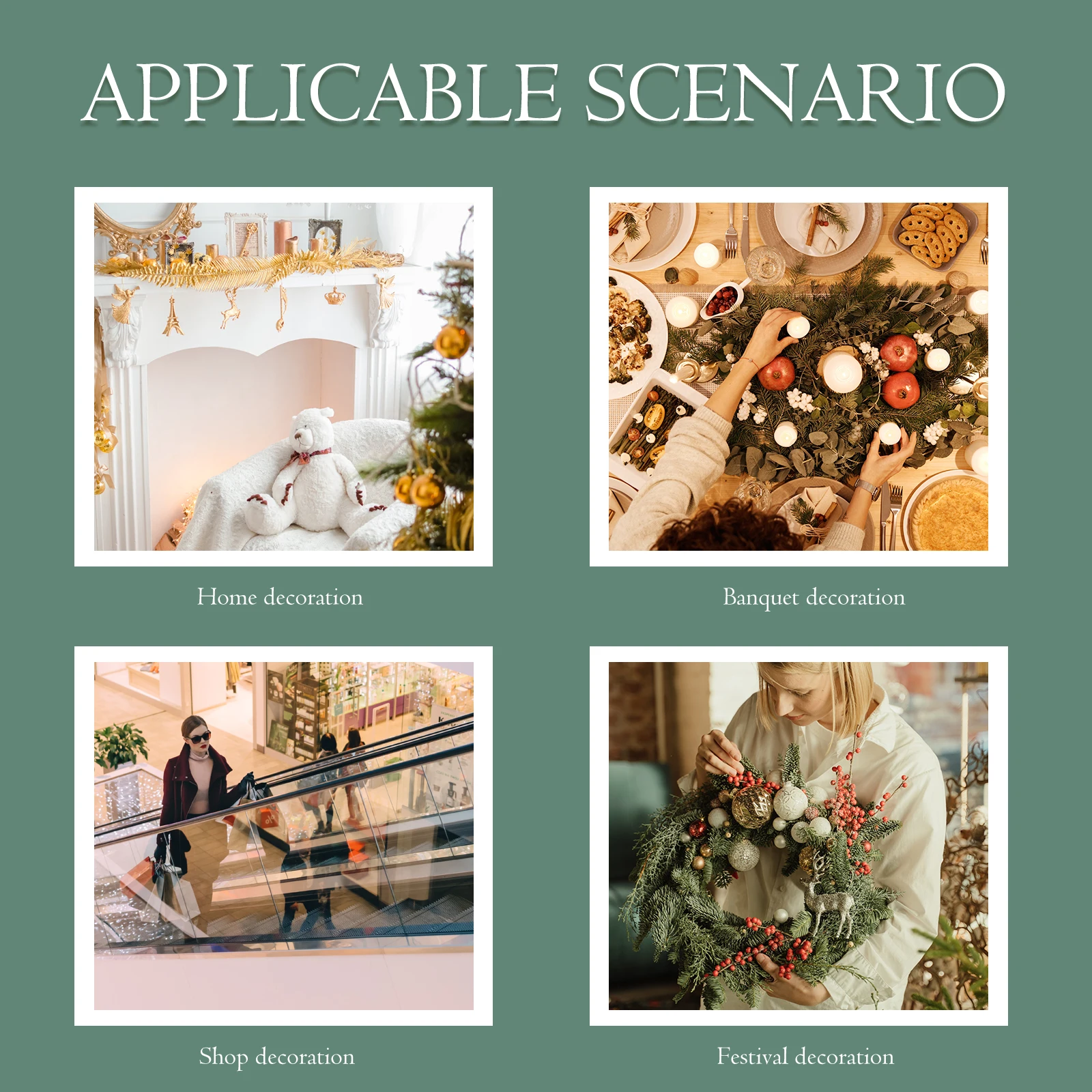 

Stylish Metal Bell Ornament Christmas Pendant Xmas Hanging Decor Lightweight Beautiful Craftsmanship Home Garden Party