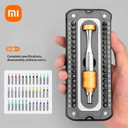 Xiaomi 36 in 1 Precision Screwdriver Set Mini Multifunction Portable Cross Magnetic Precision Screwdriver Set Maintenance Tool