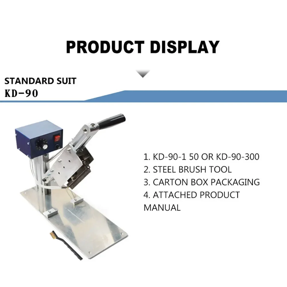 Hot melt knife/Electric guillotine knife/hot cutter/nylon cable/chemical fiber braided tape/PP rope Cutting length