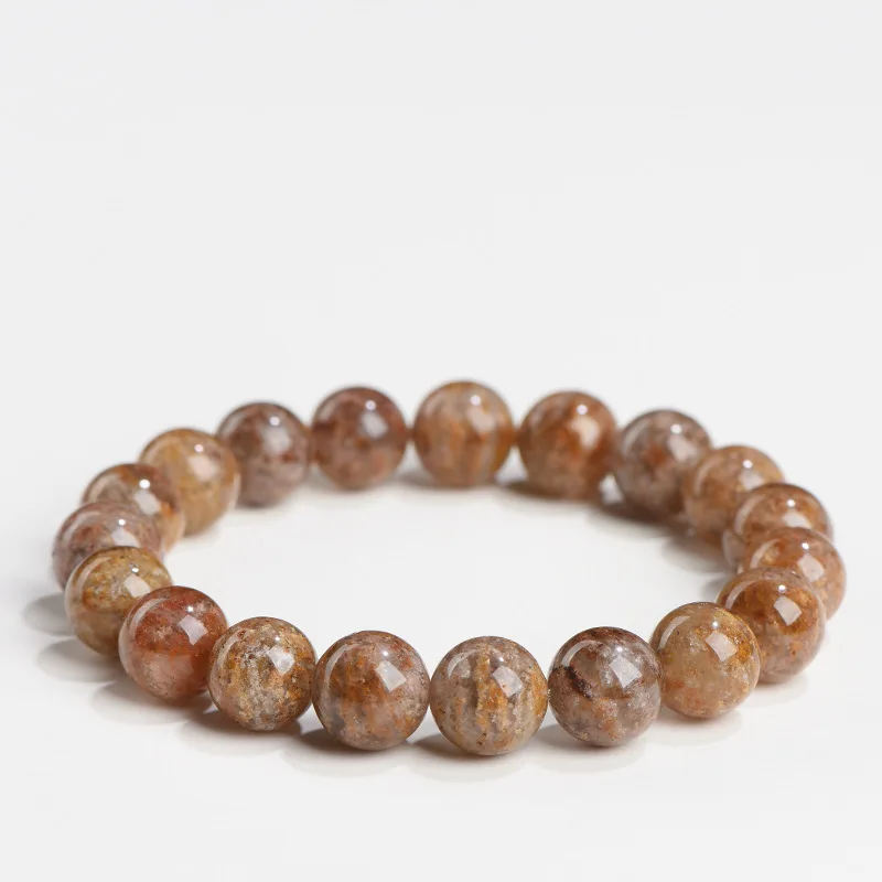 Yueyu كريستال الكنز الطبيعي السلطانية الأخضر فانتوم الخرز المستديرة ألف طبقة الغزل حلقة واحدة سوار ضوء سلسلة اليد الفاخرة