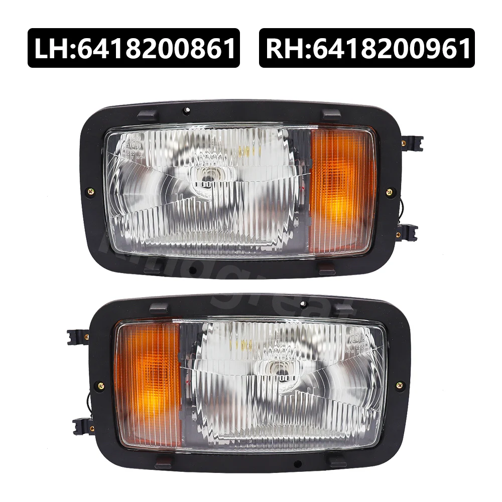 For MB Mercedes-Benz CABINA 641 /649 Truck Head Lamp Headlight Body Spare Parts 6418200861 6418200961