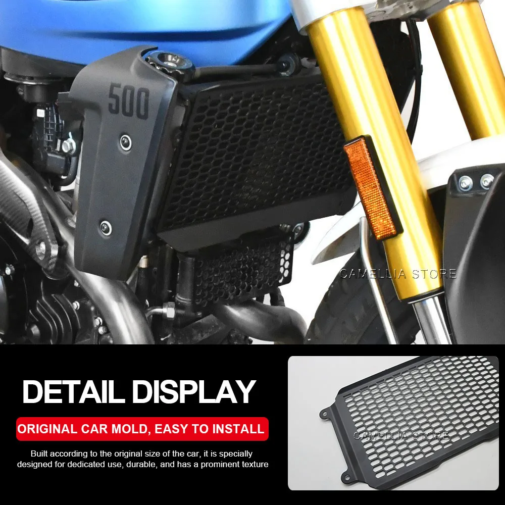 

For Fantic Caballero 500 Motorcycle Accessories Protection Motorcycle Radiator Protective Cover Radiator Protective Shell