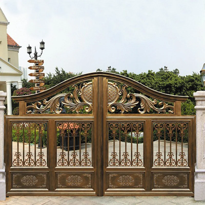 Picture 4: Modern High Quality Main Aluminum GateCustomizable