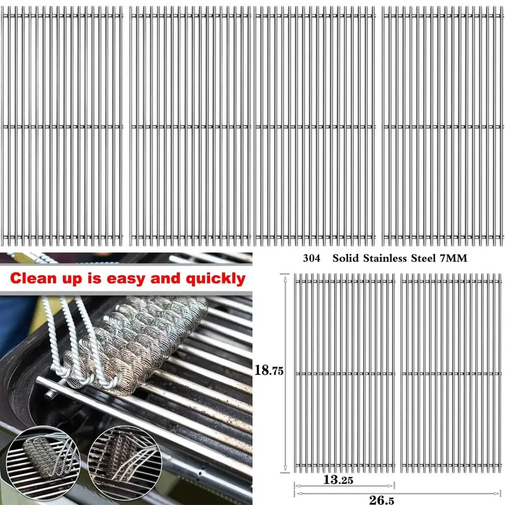 

18.75 2-Pack Stainless Steel Cooking Grates for Genesis II and II LX 300 Series Gas Grills