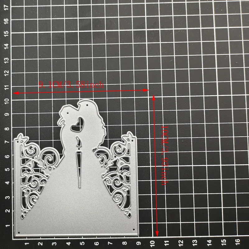 Wedding Couple Craft metal cutting dies cut die mold Scrapbook paper craft knife mould blade punch stencils dies