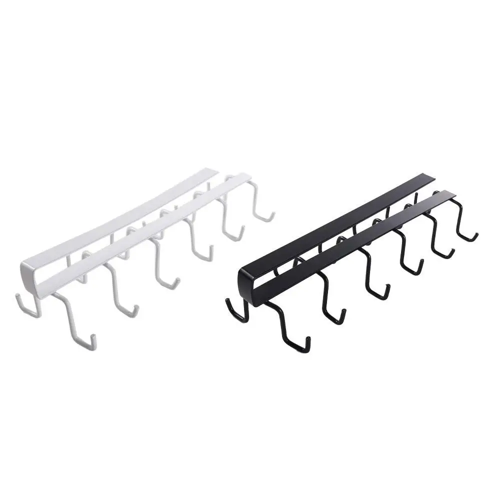 Punch-free Storage for Cabinet,Kitchen,Bar Household Cabinet Hook Mug Hook Rack Hanging Cup Holder Kitchen Organizer