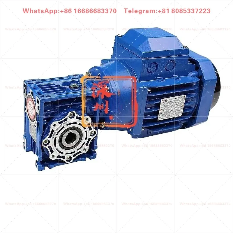 High Durability NMRV030 Worm Gear Reducer Ratio 1:5 Industrial Gearbox For Speed Reduction And Torque Increase Mechanical Power
