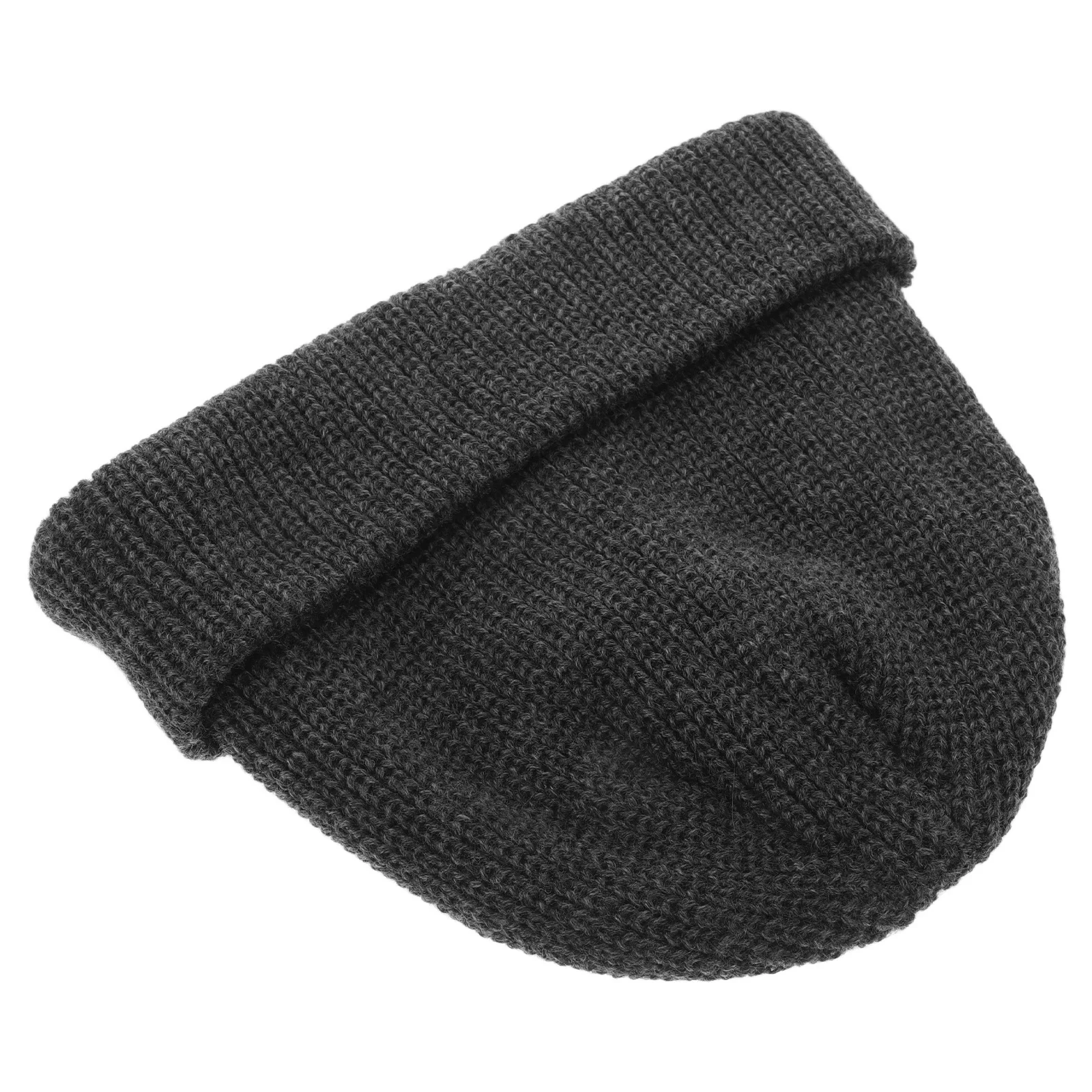 

Unisex Fisherman Beanie Knitted Winter Hat Soft Warm Cap Men Women Cold Weather Classic Style Outdoor Hat Warm Cap Men