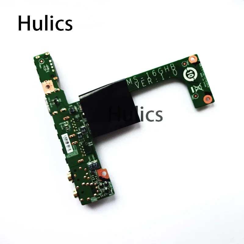 Hulics используемый ноутбук для MSI GP60 MS-16GH MS-16GHA VGA USB WLAN MS-16GHB AUDIO SOUND MS-16FHC КНОПКА ПЕРЕКЛЮЧАТЕЛЬ ПИТАНИЯ