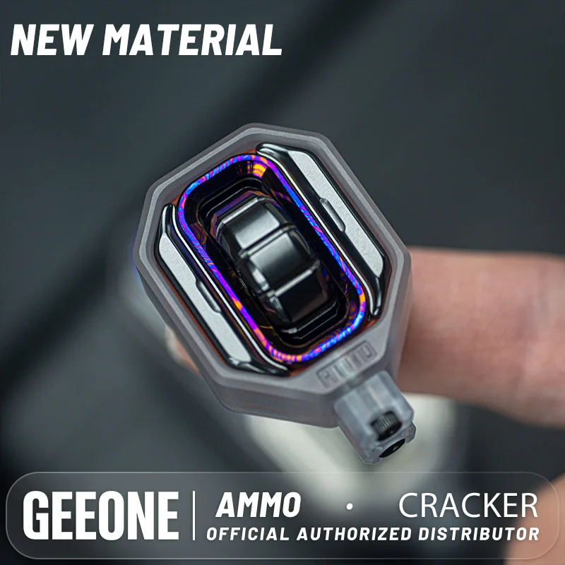 AMMO CRACKER Unzip Roller Anti-fingerprint Fidget Paragraph Roller Stress Relief Toy Fidget Slider EDC Toy