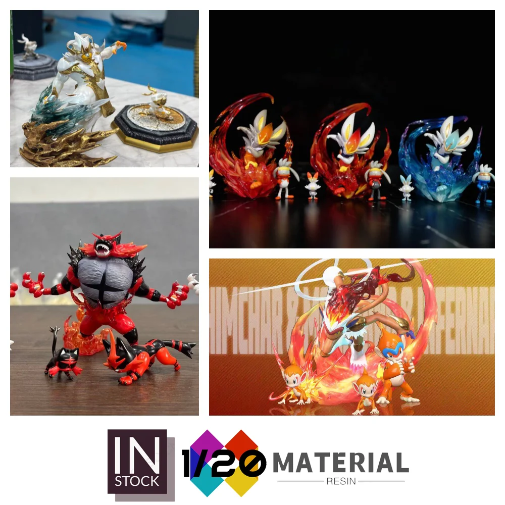 

В наличии: 1/20 Resin Scale World [MOYU] ALL – Cinderace, Incineroar, Skeledirge, Urshifu