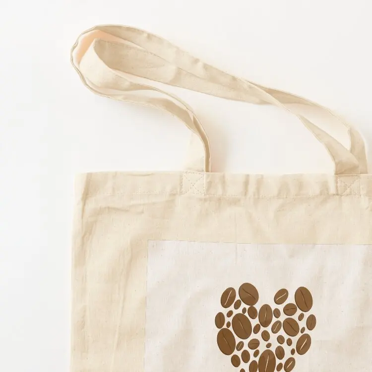 تي شيرت القهوة - مدمن القهوة - هدية - حقيبة حمل عيد الميلاد، حقائب مخصصة قابلة للطي وقابلة لإعادة الاستخدام، حقيبة يد نسائية