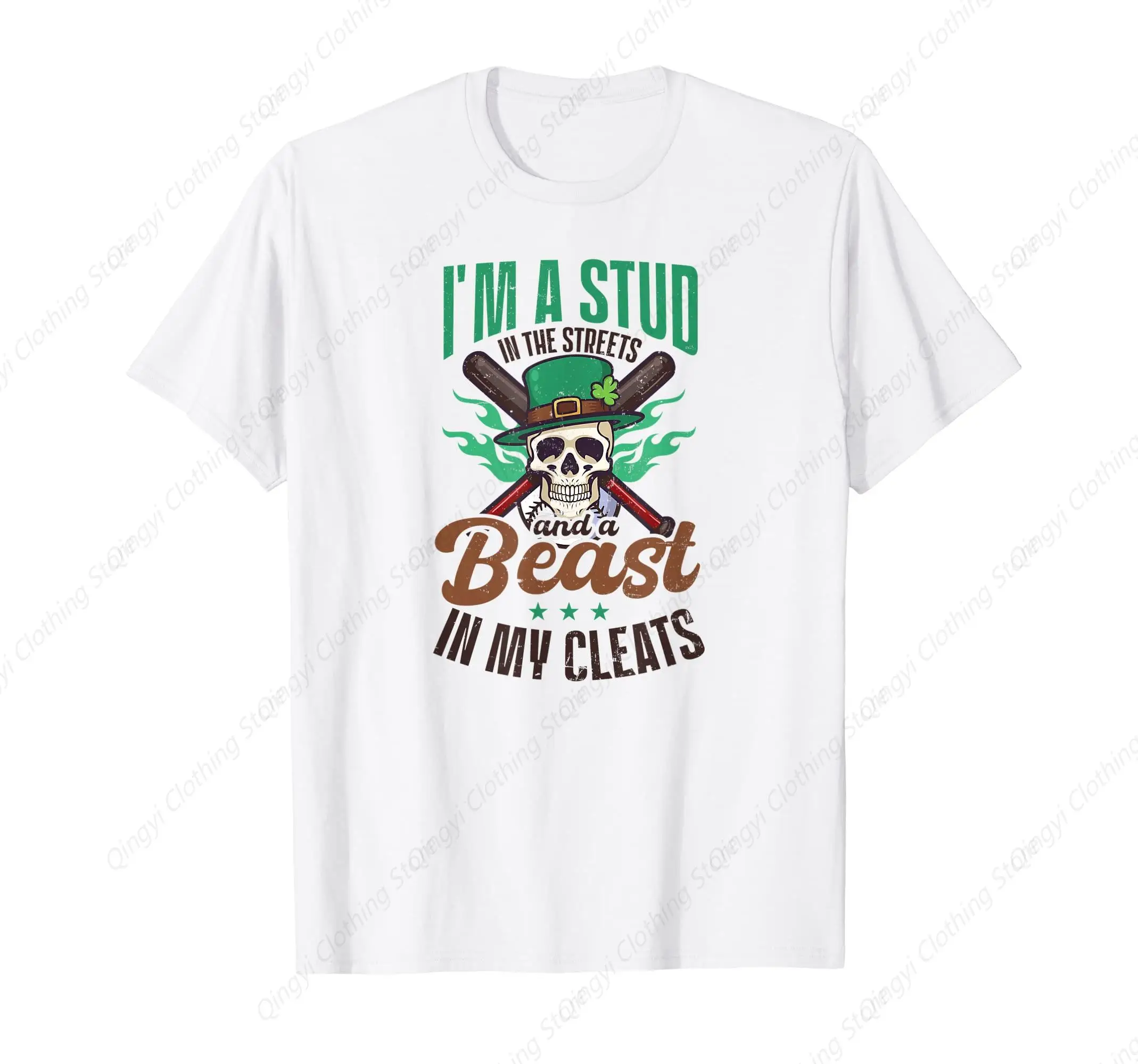 Beast Cleats Design  Baseball T-Shirt