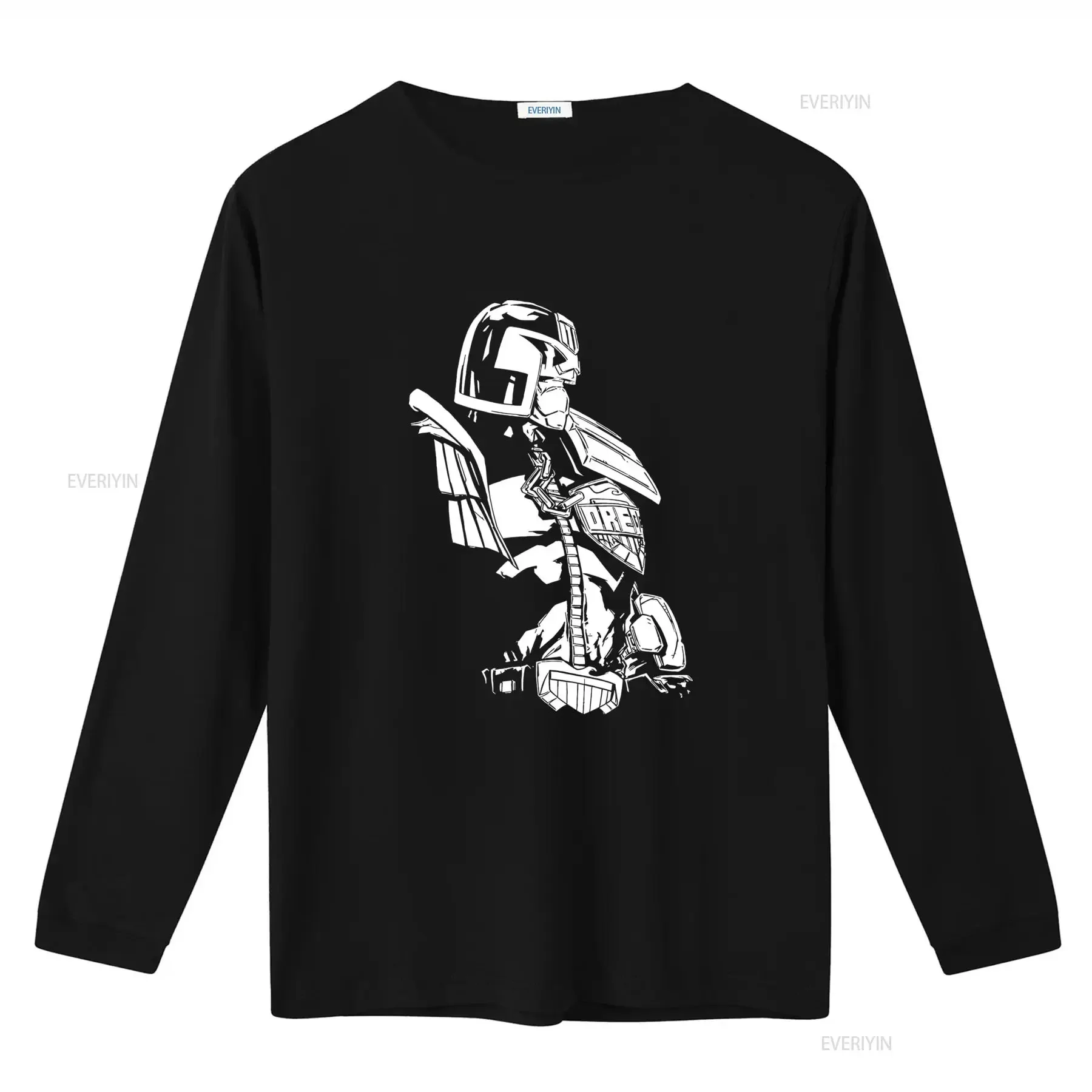 Judge Dredd 2000Ad Comic Book Novel Inspired T shirt TWJS vintage Washed Unisex Slightly designer clothes Casual Breathable