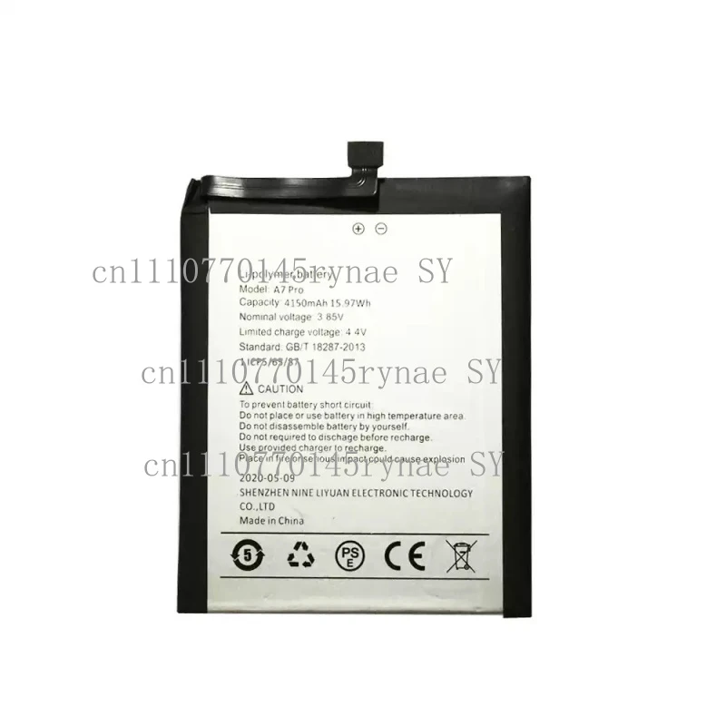 High Capacity Replacement Battery For UMIDIGI A7Pro A7S Mobile Phone