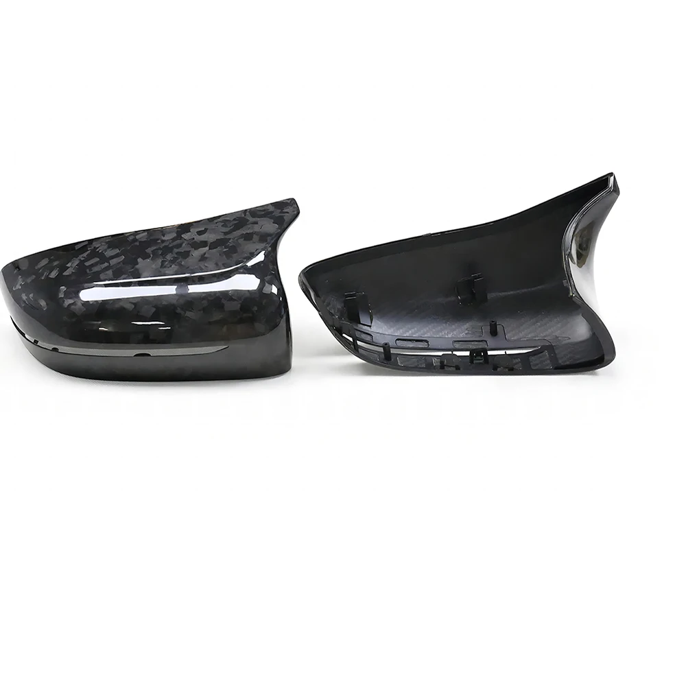 Replacement Rearview Side Mirror Covers Cap For BMW F90 F91 F92 M5 M8 OEM Style Dry Forged Carbon Fiber Casing Shell