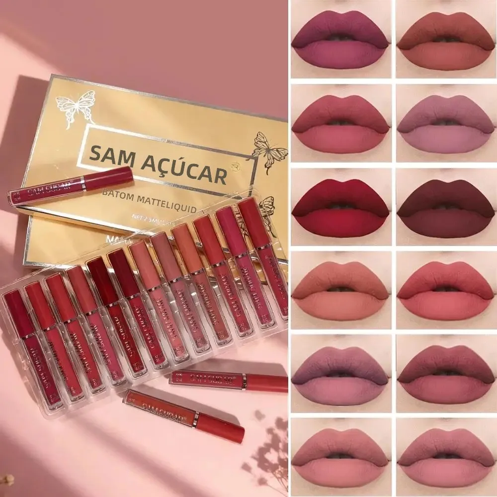conjunto-de-brilho-labial-fosco-de-veludo-12-cores-batom-a-prova-d'agua-de-longa-duracao-nao-desbota-kit-de-maquiagem-copo-antiaderente