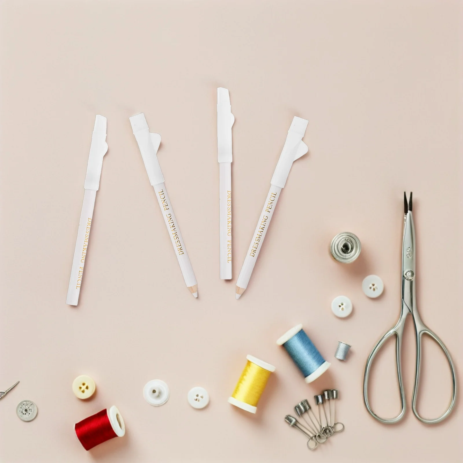 

12pcs Water Soluble Fabric Marker Pen For Sewing White Erasable Marking Pencil For Quilting Embroidery Temporary Washable