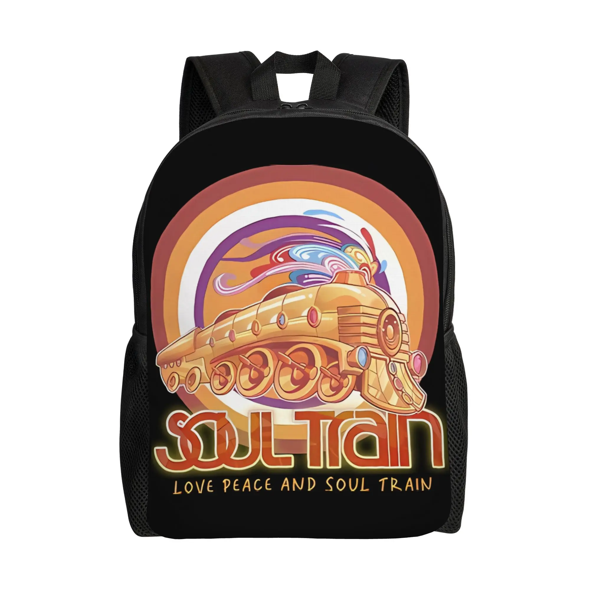 

Рюкзак Love Peace Soul Train, женский модный школьный рюкзак большой вместимости, сезон «Снова в школу»