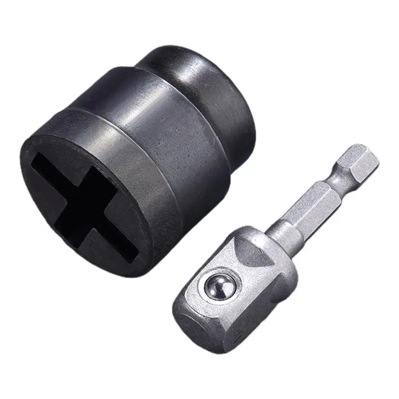 Auto-Wagenheber-Adapter, Jack-Buchsen-Adapter für Handbohrmaschine, rostbeständiger Konverter, Werkzeugwechsel-Befestigungszubehör für die Autoreparatur