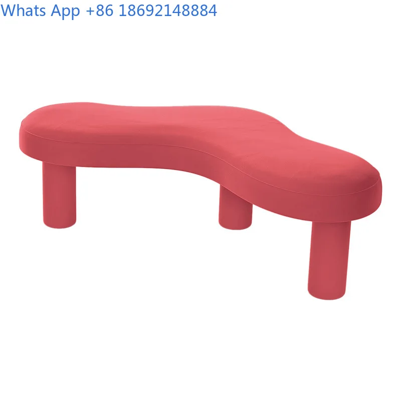 Luxury Shoe Bench for Entryway Minimalist Modern Nordic Style Wooden Dressing Room Seat