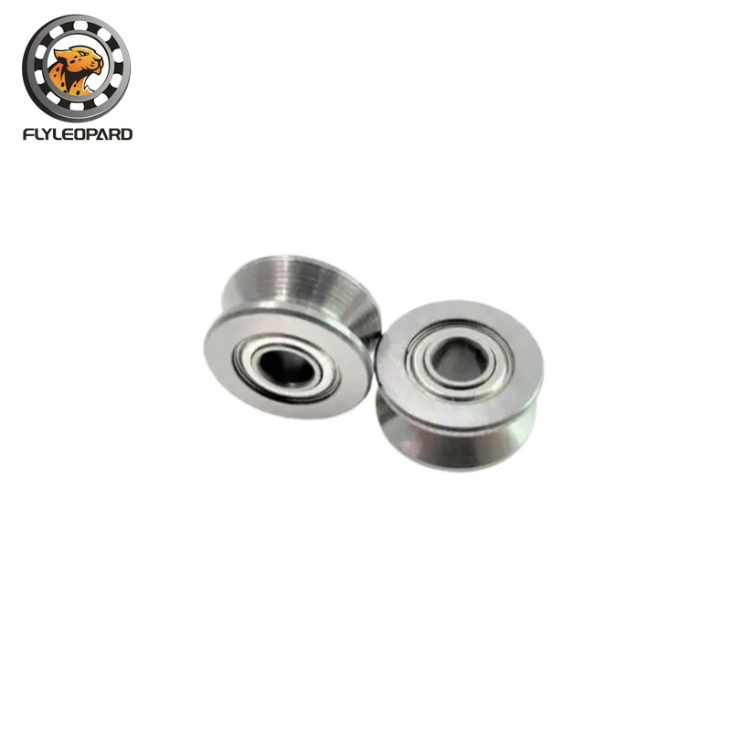 

5Pcs/set V623ZZ V Groove Ball Bearing 3x12x4mm Carbon Steel V Groove Bearing Used In Rail Track Linear Motion System